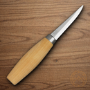 Mora 106C Fixed Knife 3.25" Carbon Steel Blade Scandinavian birch Wood Handle