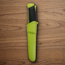 Mora Companion Fixed Knife 4" Stainless Steel Blade Black/Green Polymer Handle