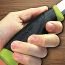 Mora Companion Fixed Knife 4" Stainless Steel Blade Black/Green Polymer Handle