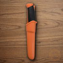 Mora Companion Fixed Knife 4" Stainless Steel Blade Black/Orange Polymer Handle