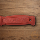 Mora Kansbol Fixed Knife 4.25" Stainless Steel Blade Red Polymer Handle