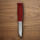 Mora Garberg Fixed Knife 4.25" Stainless Steel Blade Red Polymer Handle