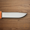 Mora Kansbol Fixed Knife 4.25" Stainless Steel Blade Orange/Green Polymer Handle