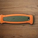 Mora Kansbol Fixed Knife 4.25" Stainless Steel Blade Orange/Green Polymer Handle