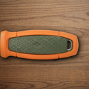 Mora Eldris Fixed Knife 2" Stainless Steel Blade Orange/Green Polymer Handle