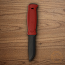 Mora Garberg Fixed Knife 4.25" Carbon Steel Blade Red Polymer Handle