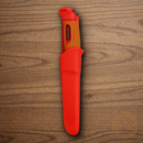 Mora Companion Fixed Knife 4" Stainless Steel Blade Burnt and blaze orange Handle