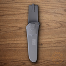 Mora Basic 546 Fixed Knife 3.5" Stainless Steel Blade Gray Polymer Handle