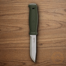 Mora Garberg Fixed Knife 4.25" Stainless Steel Blade Green Polyamide Handle
