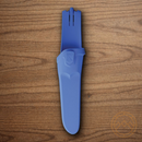 Mora Basic 511 Fixed Knife 3.5" Carbon Steel Blade Red/Blue Polymer Handle