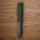 Mora Garberg Fixed Knife 4.25" DLC Carbon Steel Blade Green Polyamide Handle