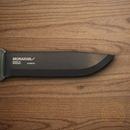 Mora Garberg Fixed Knife 4.25" DLC Carbon Steel Blade Green Polyamide Handle