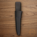 Mora Clipper Fixed Knife 4" Carbon Steel Blade Black/Red Rubberized Handle