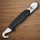 Mora Gutting Spoon and Hook 352P Stainless w/Polyprop. Handles Finger Groove