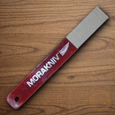 Mora Diamond Sharpener L-Fine 600 Grit Red Handle With Lanyard Hole 2-Inch Pad