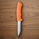 Mora Bushcraft Fixed Knife 4 1/4" Stainless Steel Blade Orange Propylene Handle