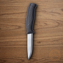 Mora Companion  Fixed Knife 4" Stainless Steel Blade Black Rubberized Handle
