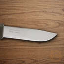 Mora 2000 Fixed Knife  4 1/2"Stainless Steel Blade OD Green Rubber Handle