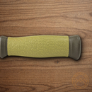 Mora 2000 Fixed Knife  4 1/2"Stainless Steel Blade OD Green Rubber Handle