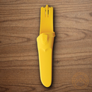Mora Basic 546 Fixed Knife 3.5"Stainless Steel Blade Red/Yelow Polypropylene Handle