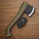 Mora Camping 4 1/2" Boron Steel Axe Head 3 1/2" Cutting Edge OD Green Handle