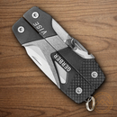 Gerber Vise Pocket Tool Black File Blades Screwdrivers Bottle Opener Pliers