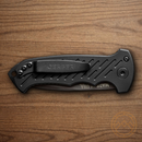 Gerber Auto 06 Folding Knife 3.5" CPM S30V Steel Blade Black Anodized Aluminum Handle