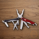 Gerber Dime Micro Multi-Tool Blade Package Opener Wire Cutter Essentials Red/Blk