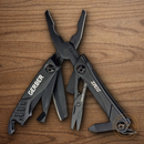GERBER Dime Micro Multitool Black Ten Stainless Tools Black Aluminum Handles