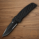Gerber Swagger Folding Knife 3.1/4" Stainless Steel Blade Black G10 Handle