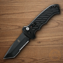 Gerber Auto 06 Folding Knife 3.5" CPM S30V Steel Blade Black Aluminum Handle