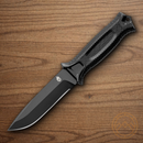 Gerber Strongarm Fixed Knife 4 7/8" Stainless Steel Blade Black Nylon Handle