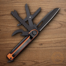 Gerber Armbar Scout Orange Multitool Blades Scissors Openers Pry Bar Alu. Handle