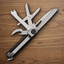 Gerber Armbar Scout Black Multitool Blades Scissors Openers Pry Bar Alu. Handle