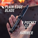 Gerber Armbar Scout Green Multitool Blades Scissors Openers Pry Bar Alu. Handle