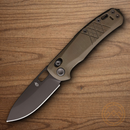 Gerber Scout Pivot Folding Knife 3.5" 440A Steel Blade Tan Micarta Handle