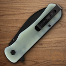 Gerber Confidant Folding Knife 3.5" Stainless Steel Blade Jade G10 Handle