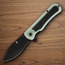 Gerber Confidant Folding Knife 3.5" Stainless Steel Blade Jade G10 Handle
