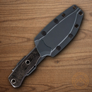 Gerber Convoy Fixed Knife 4" 440A Steel Blade Brown Micarta Handle