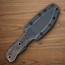 Gerber Convoy Fixed Knife 4" 440 Steel Blade Brown Micarta Handle