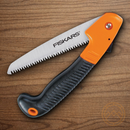 Gerber Saw Folding Knife 7" Stainless Steel Blade Black/Orange Softgrip Handle
