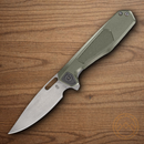 Gerber Minisada Folding Knife 3.13" D2 Tool Steel Blade Sage Aluminum Handle