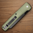 Gerber Pledge Folding Knife 3.75" 7Cr17MoV Steel Blade Green Nylon Handle