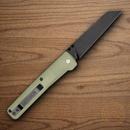 Gerber Pledge Folding Knife 3.75" 7Cr17MoV Steel Blade Green Nylon Handle