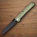 Gerber Pledge Folding Knife 3.75" 7Cr17MoV Steel Blade Green Nylon Handle