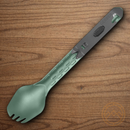 GERBER Devour Multi-Fork Spoon Six Functions Nesting Baltic Haze Green Aluminum