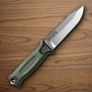 Gerber Strongarm Fixed Knife 420 Steel Blade Green Rubberized Polymer Handle
