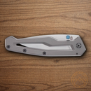Gerber Paralite Folding Knife 3.13" Stainless Steel Blade Gray Stainless Handle