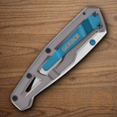 Gerber Paralite Folding Knife 3.13" Stainless Steel Blade Gray Stainless Handle