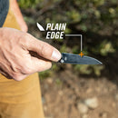 Gerber Zilch Folding Knife 3" 7Cr17MoV Steel Blade Black Nylon Handle